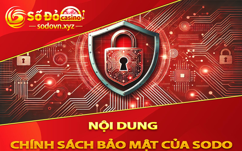 Nội Dung Chính Sách Bảo Mật Của Sodo